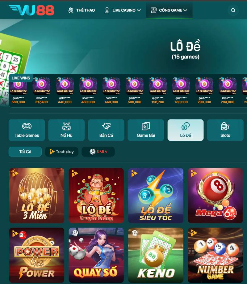 Vu88 – chơi lô đề an toàn, tỷ lệ hấp dẫn
