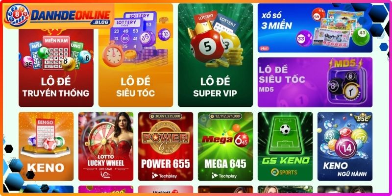 VNQ8 - Nhà Cái Lô Đề Uy Tín Với Tỷ Lệ Trả Thưởng Siêu Cao 3 Các danh mục sản phẩm lô đề đa dạng đầy hấp dẫn tại VNQ8
