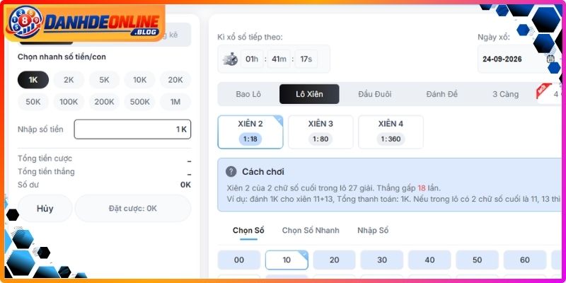 Khái quát cơ bản về luật chơi lô xiên hai cực chuẩn